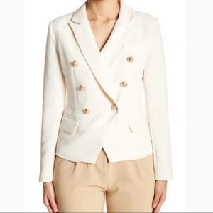 Ivory Blazet with gold buttons